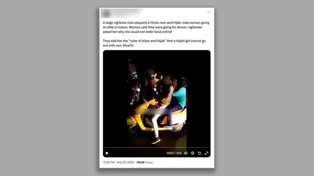 Май ойида ижтимоий тармоқларда Мадҳия-Прадешда тиббиёт талабаларининг таҳқирланаётгани видеоси тарқалди