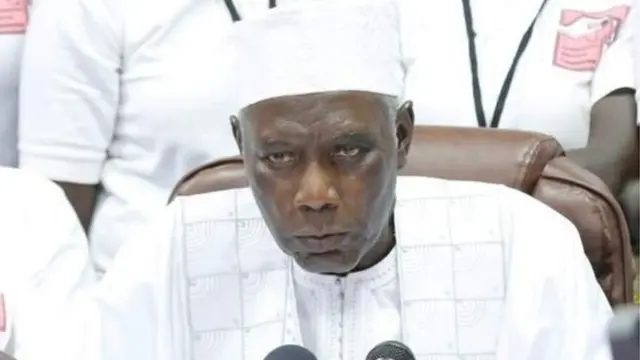 Alieu Momar Nji, président de la Commission électorale