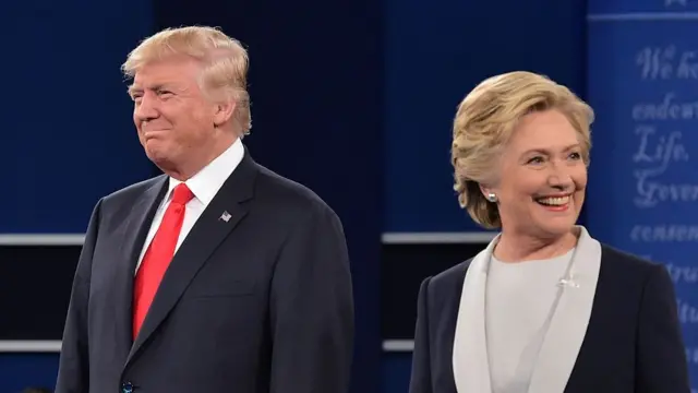 Donald Trump y Hillary Clinton.