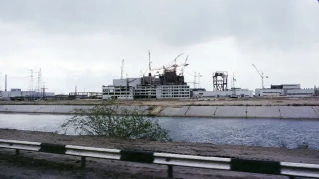 Vista del antiguo sarcófago