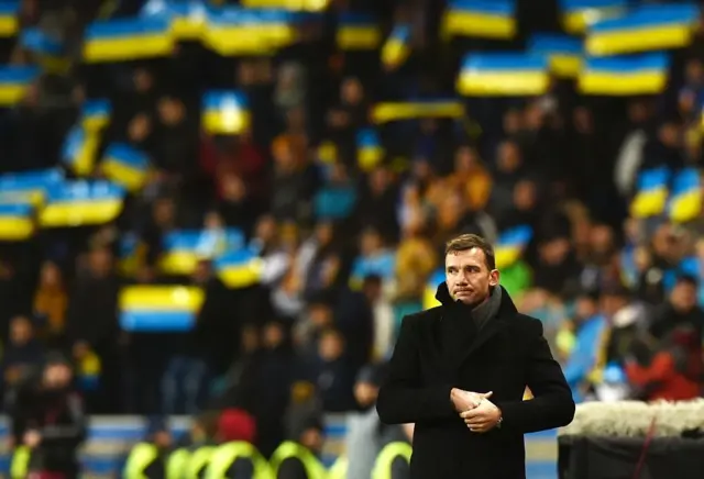 Андрей Шевченко в этом году возглавил сборную Украины