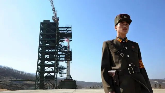 उत्तर कोरिया का मिसाइल परीक्षण