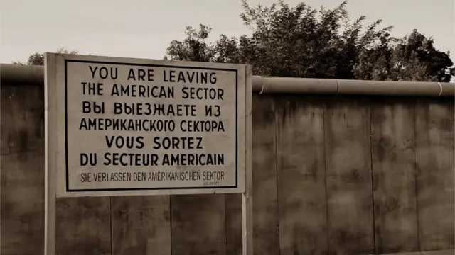 блок-пост в ФРГ