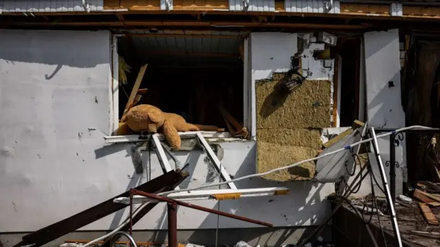 Разрушенный дом, Киевская область