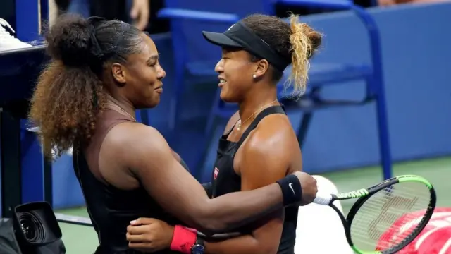 Serena Williams et Naomi Osaka à l'US Open