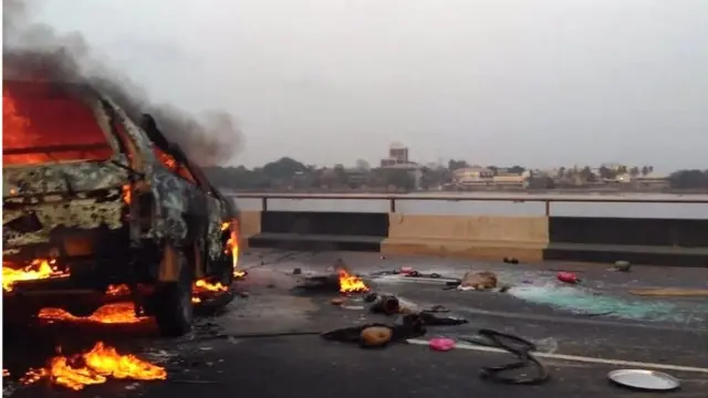 Ọkọ to n jona lọwọ