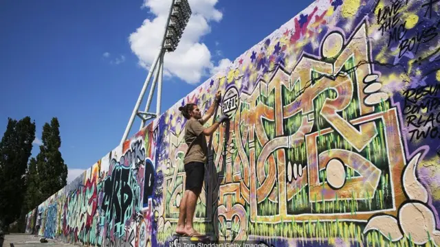 Берлін Німеччина Берлінська стіна