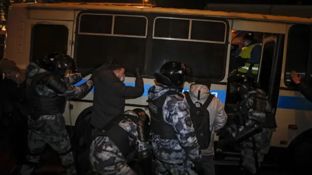 Задержания в Москве