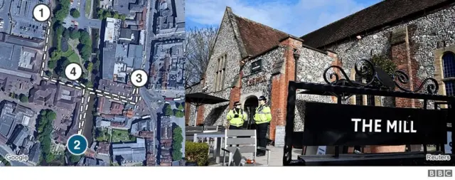 карта - Солсбери