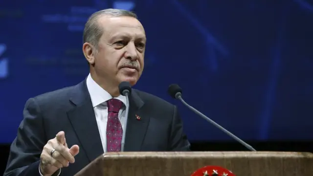 رجب طيب إردوغان الرئيس التركي