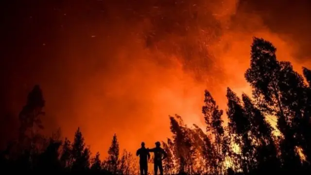 போர்ச்சுகலில் பரவும் காட்டுத்தீ