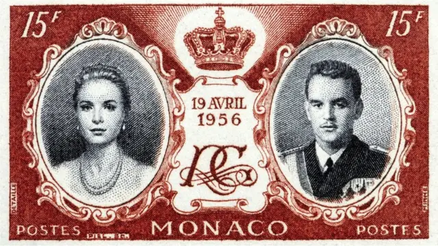 Ova markica obeležava venčanje Grejs Keli - njen sin sada vlada Monakom kao princ Albert Drugi