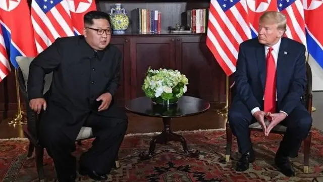 Kim y Trump