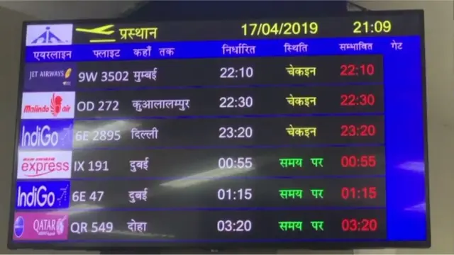 జెట్ ఎయిర్‌వేస్ ఆఖరి విమాన ప్రయాణం