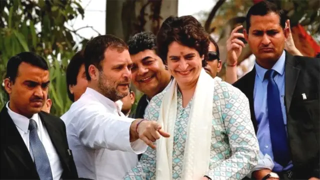 రాహుల్ గాంధీ, ప్రియాంకా గాంధీ