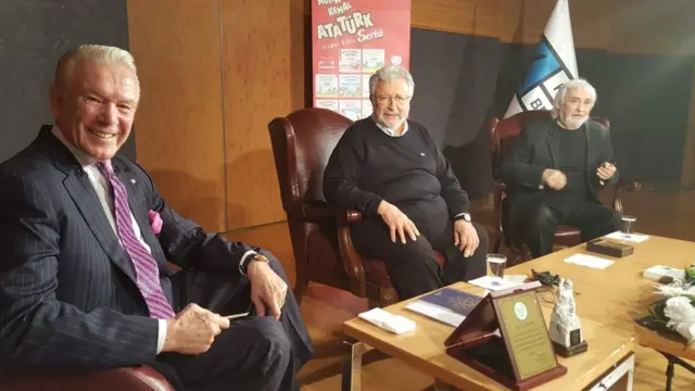 Uğur Dündar, Metin Akpınar ve Müjdat Gezen