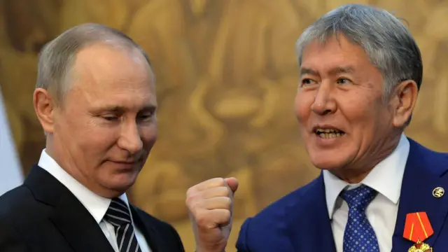 Путин и Атамбаев