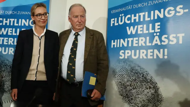 Candidatos del partido Alternativa para Alemania.