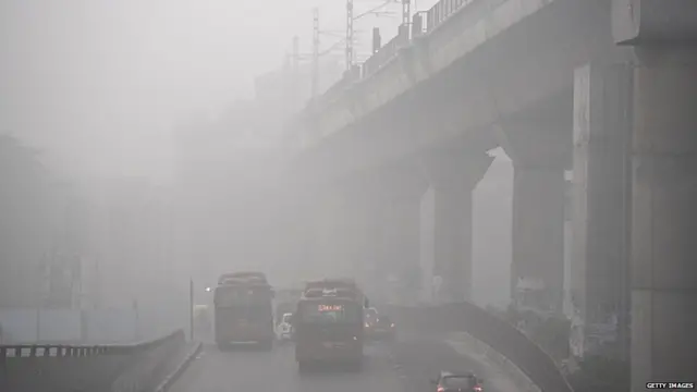 प्रदूषण, दिल्ली, भारत