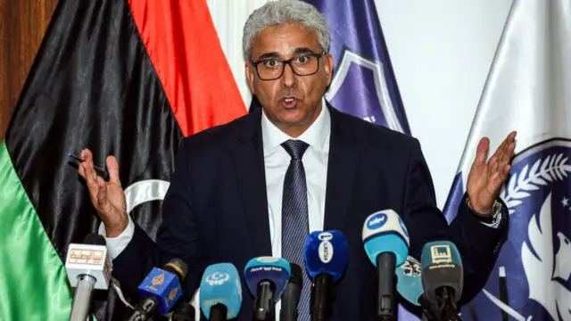 وزير الداخلية الليبي فتحي علي باشا آغا