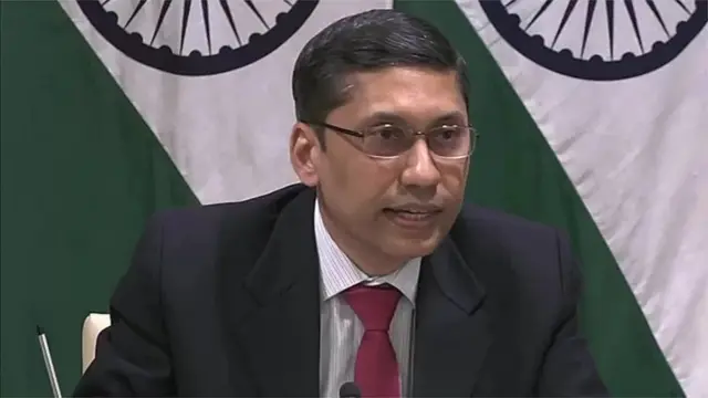 વિદેશ મંત્રાલયના પ્રવક્તા અરિંદમ બાગચી