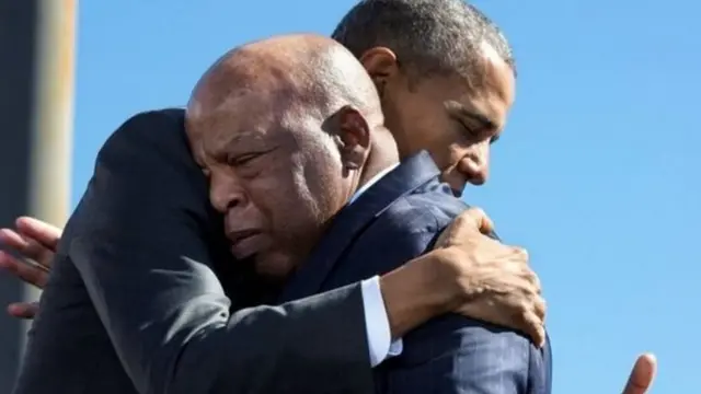 ጆን ልውስ ምሰ ፕረዚደንት ኦባማ ሰላም ክበሃሉ