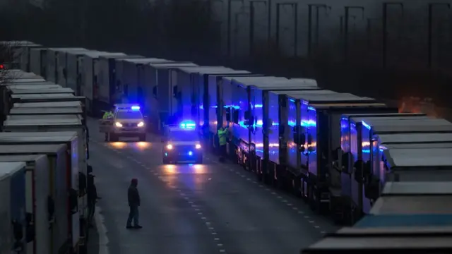 Camniones en Reino Unido