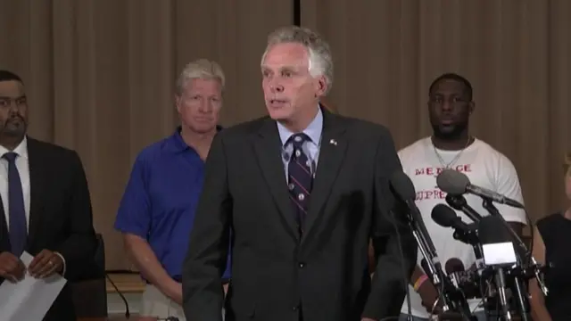 El gobernador de Virginia, Terry McAuliffe