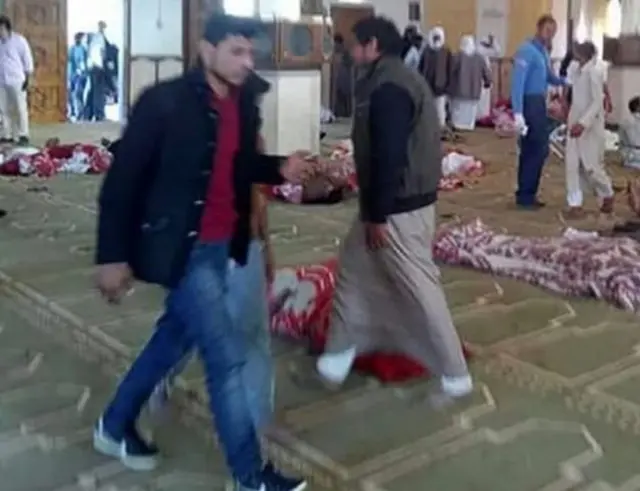 मिस्र में मस्जिद पर हमला