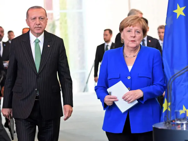 erdogan merkel