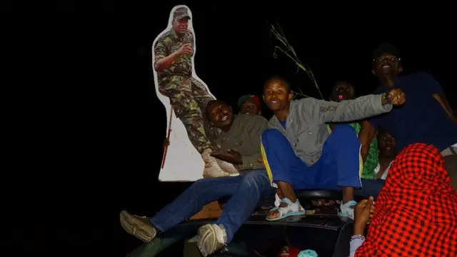 Abayoboke ba Jubilee mu munezero wo kwigina intsinzi ya Uhuru Kenyatta