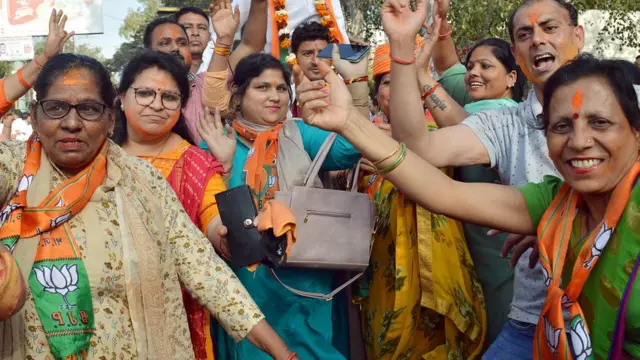 बीजेपी की जीत में महिलाओं की अहम भूमिका