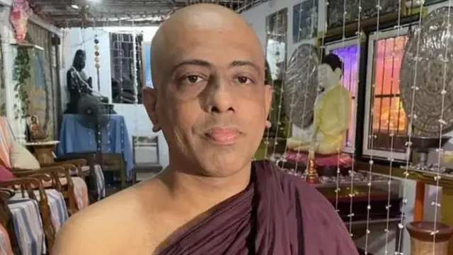 ஸ்ரீபோதி கோவிலின் தலைமை பூசாரி யதகாம ராகுல்