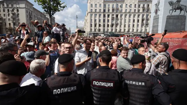 Протести в Москві