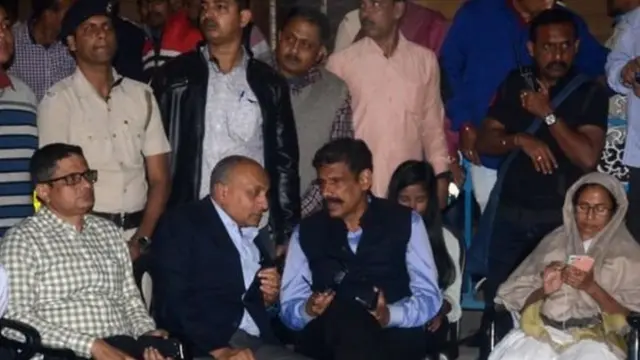 মমতা ব্যানার্জীর ধর্না