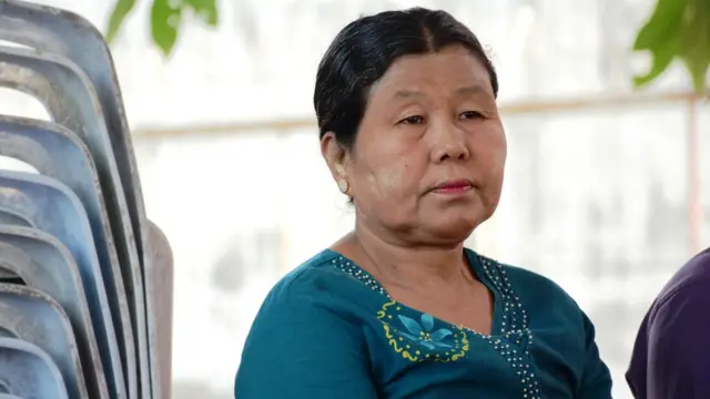 แม่ผู้ต้องขังชาวเมียนมา