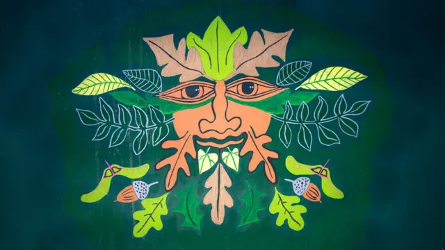 Зеленый человек олицетворял собой плодородие и вызов смерти