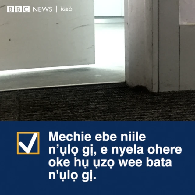 Mechi ụzọ gị mgbe niile