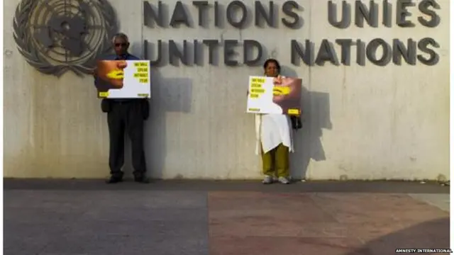 අතුරුදහන් වූ සිය ඥාතීන් පිළිබඳ තොරතුරු ඉල්ලා ජිනීවා නුවර උද්ඝෝෂණයක්