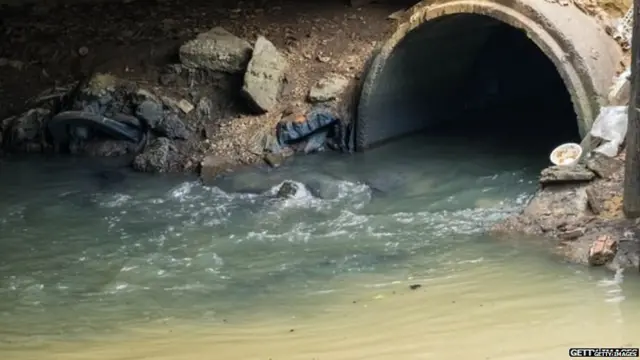 ਕੋਰੋਨਾਵਾਇਰਸ, ਸੀਵਰ ਵਾਟਰ