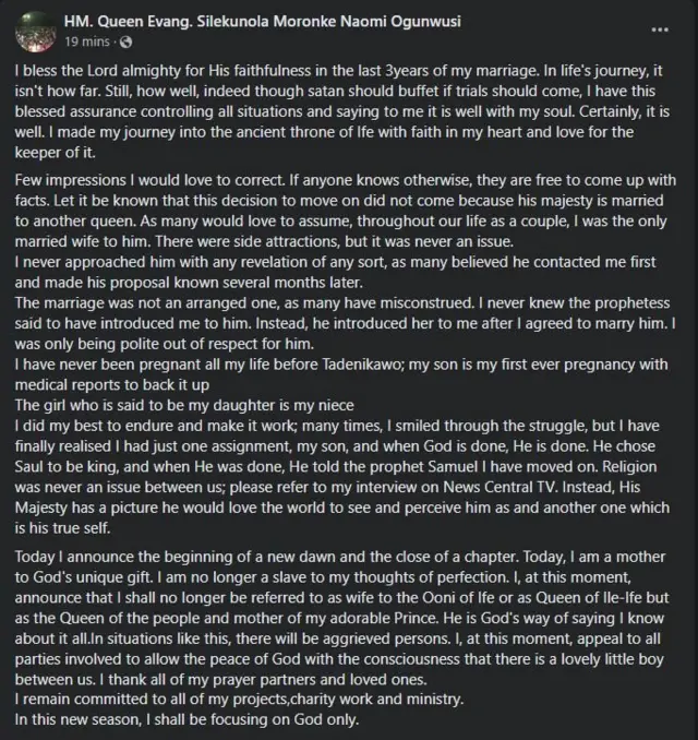 Aworan atẹjade Olori Naomi Ogunwusi