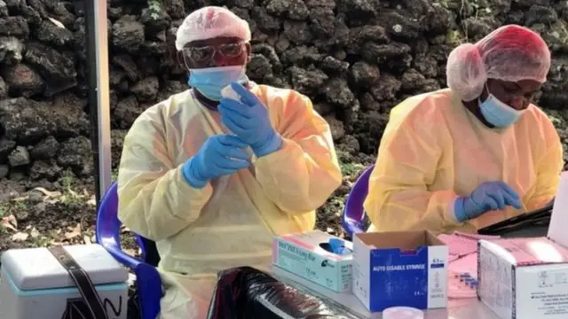 Abakora mu bikorwa by'ubuzima muri Kongo bitegura gutanga urukingo rwa Ebola