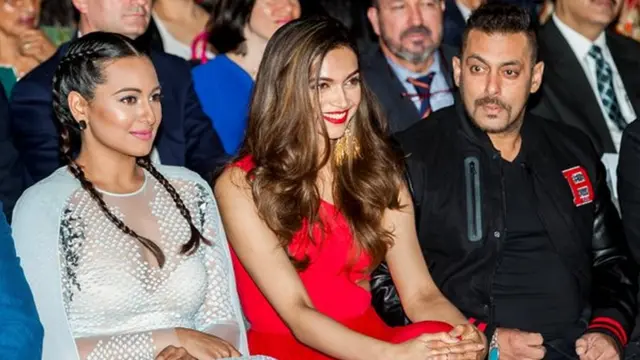 سوناکشی سنہا ، سلمان خان اور دپیکا پادوکون