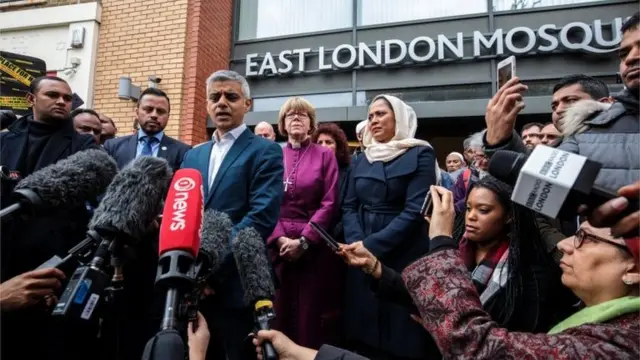 पूर्वी लंदन की मस्जिद