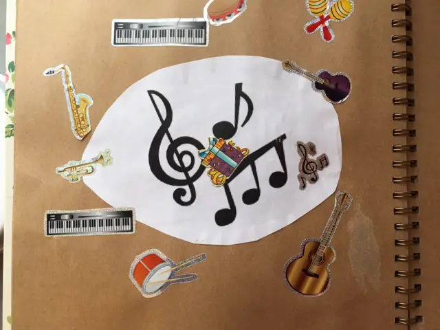 Картинка с музыкальными инструментами