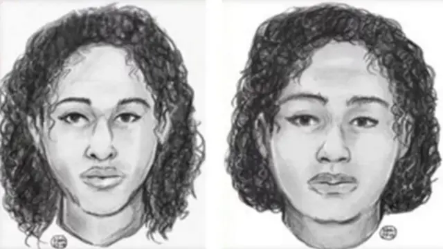 الشرطة نشرت صورتين للفتاتين الأسبوع الماضي في محاولة لتحديد هويتهما