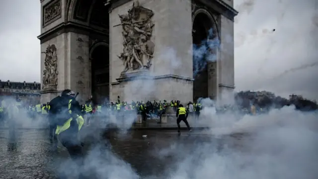 احتجاجات السترات الصفراء