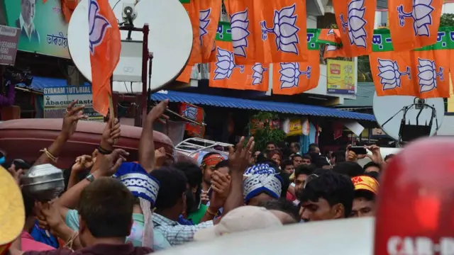 असम में चुनाव प्रचार