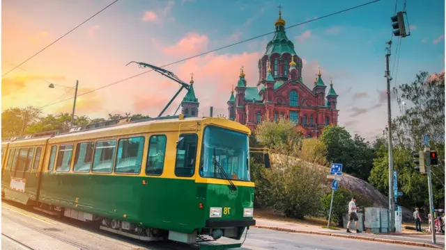 赫爾辛基的有軌電車