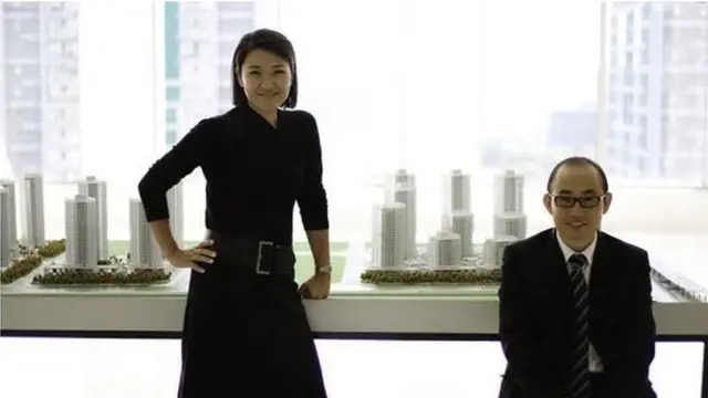 中國地產大亨潘石屹夫婦